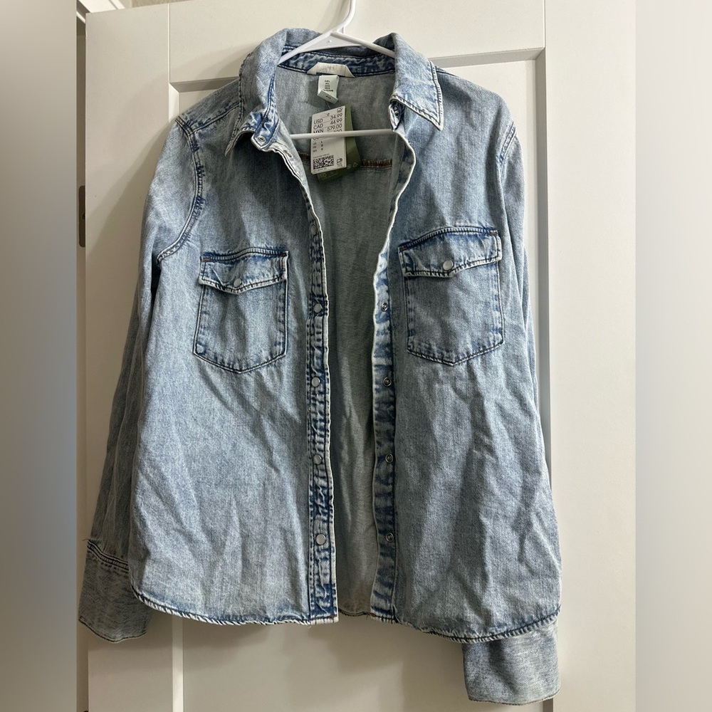 H&M Light Blue Jean Jacket